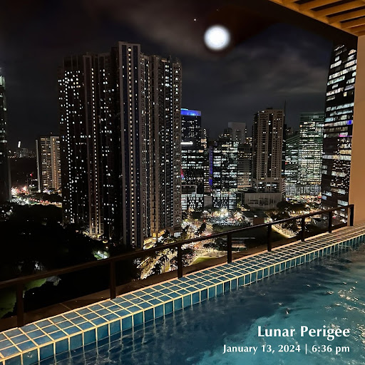 High-quality, professional architectural photography of a modern, tree-lined side street in Bonifacio Global City (BGC), Manila.