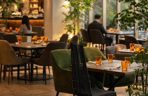 Dining area at Brittany Hotel BGC