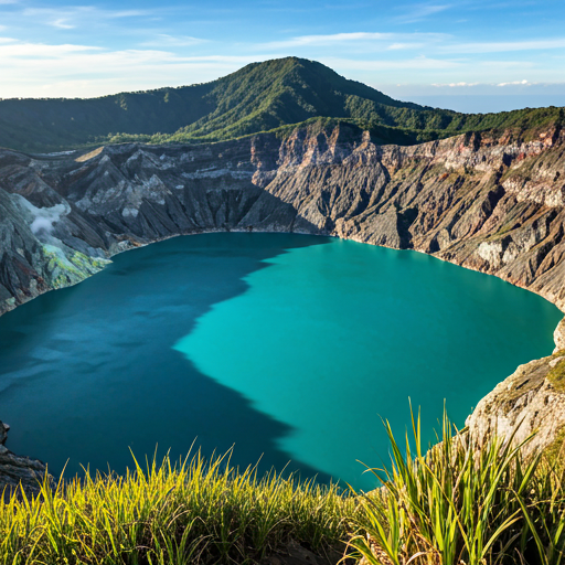 Taal Volcano crater